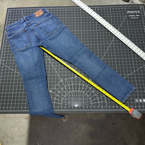 Madewell Blue Denim Skinny Jeans - Picture 2 of 6